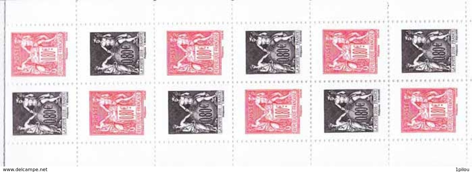 Carnet 1523 Complet.   14 Timbres  N° 5096/97 - Nuevos