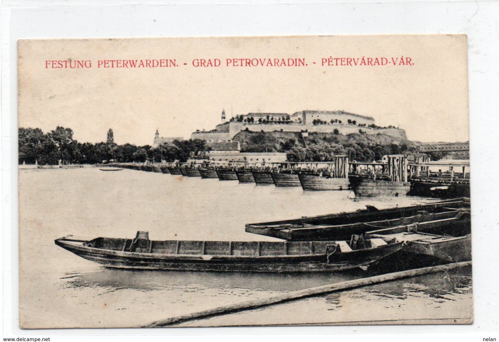 GRAD PETROVARADIN-PETERVARAD-FESTUNG PETERWARDEIN-1913 - Serbia