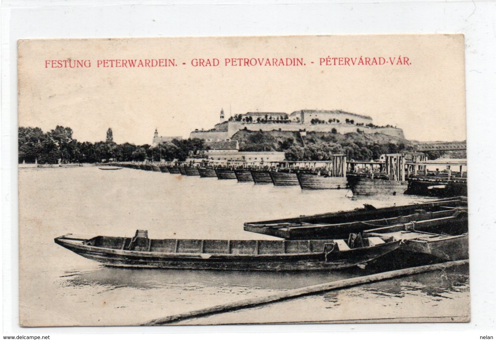 GRAD PETROVARADIN-PETERVARAD-FESTUNG PETERWARDEIN-1913 - Servië