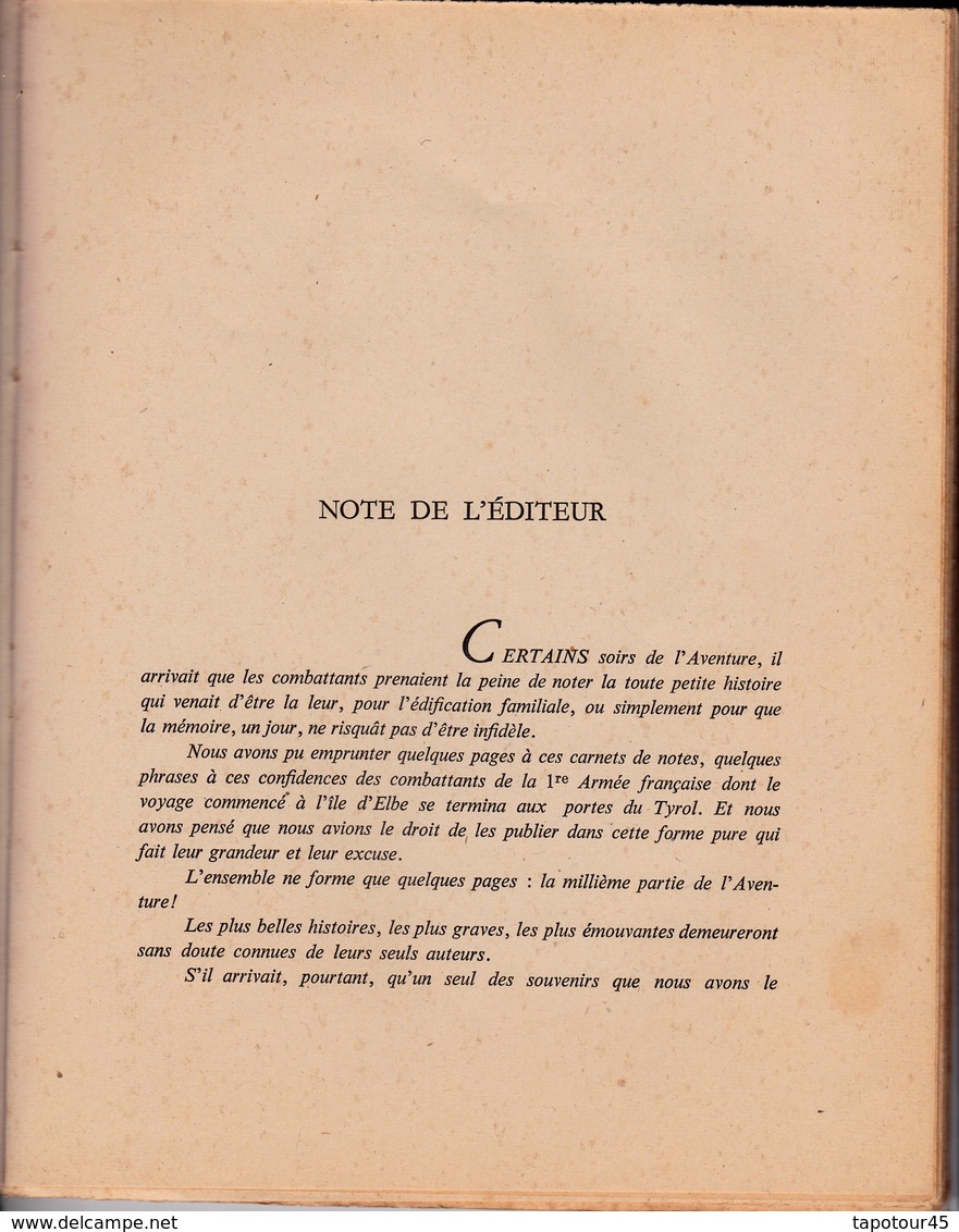 Livres Neuf > Original 1946 Rhin et Danube Général De Lattre De Tassigny