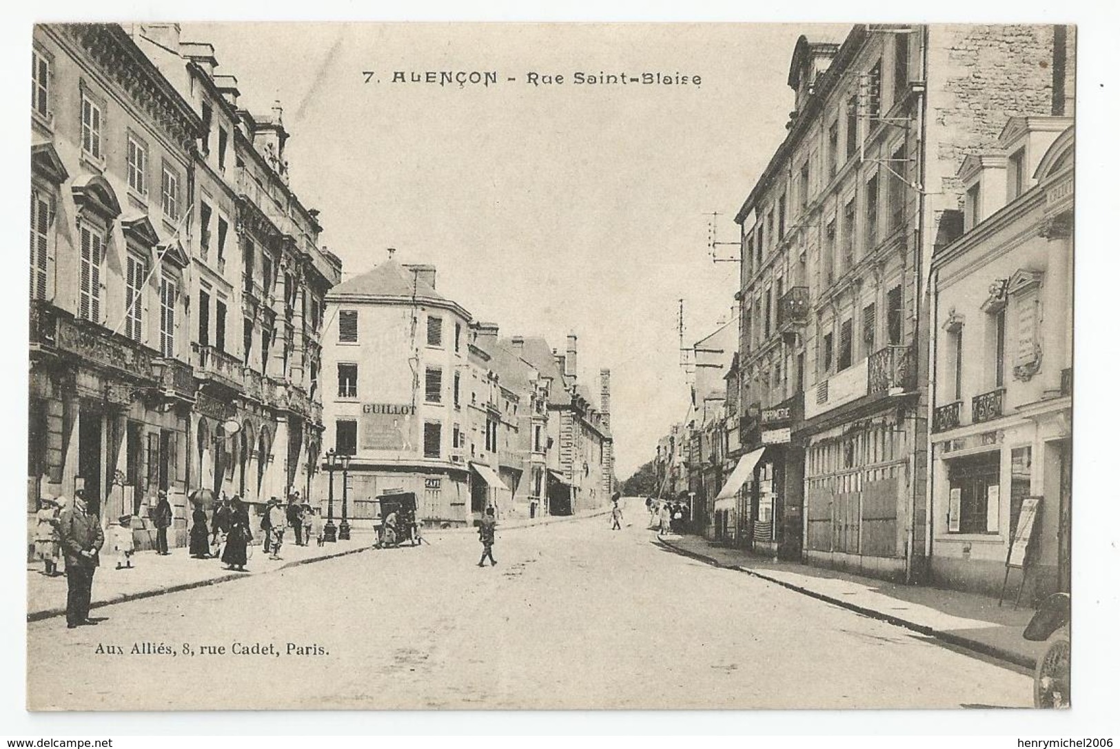 61 Orne Alençon Rue Sainte Blaise 1931 - Alencon