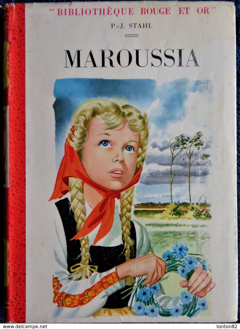 P.J. Stahl - Maroussia - Bibliothèque Rouge Et Or  - ( 1955 ) . - Bibliothèque Rouge Et Or