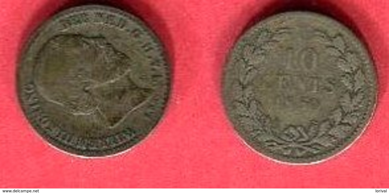 10 CENTS  ( KM 50  ) TB 15 - 1840-1849 : Willem II