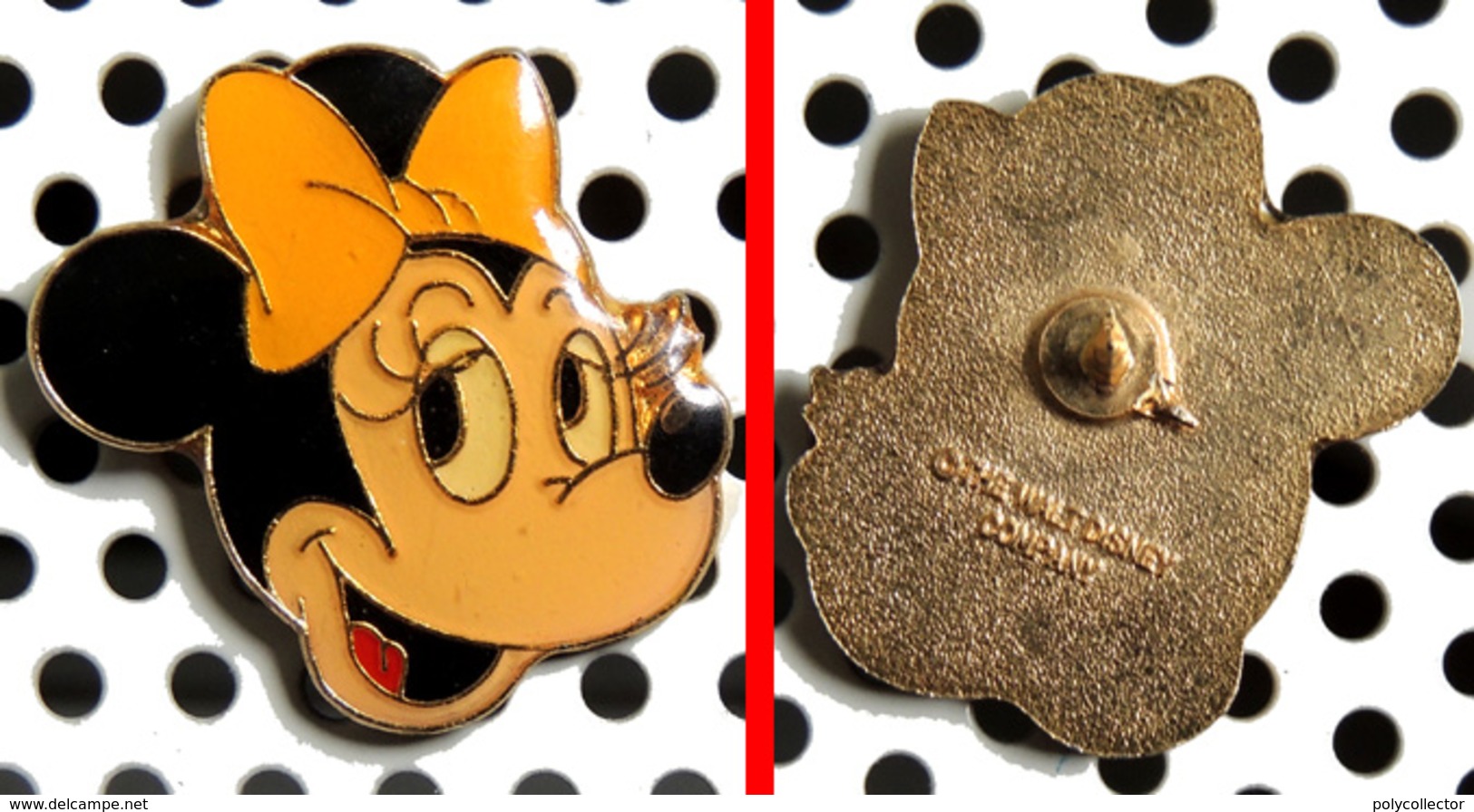 1 Pin's Disney La Tête à Minnie - Disney