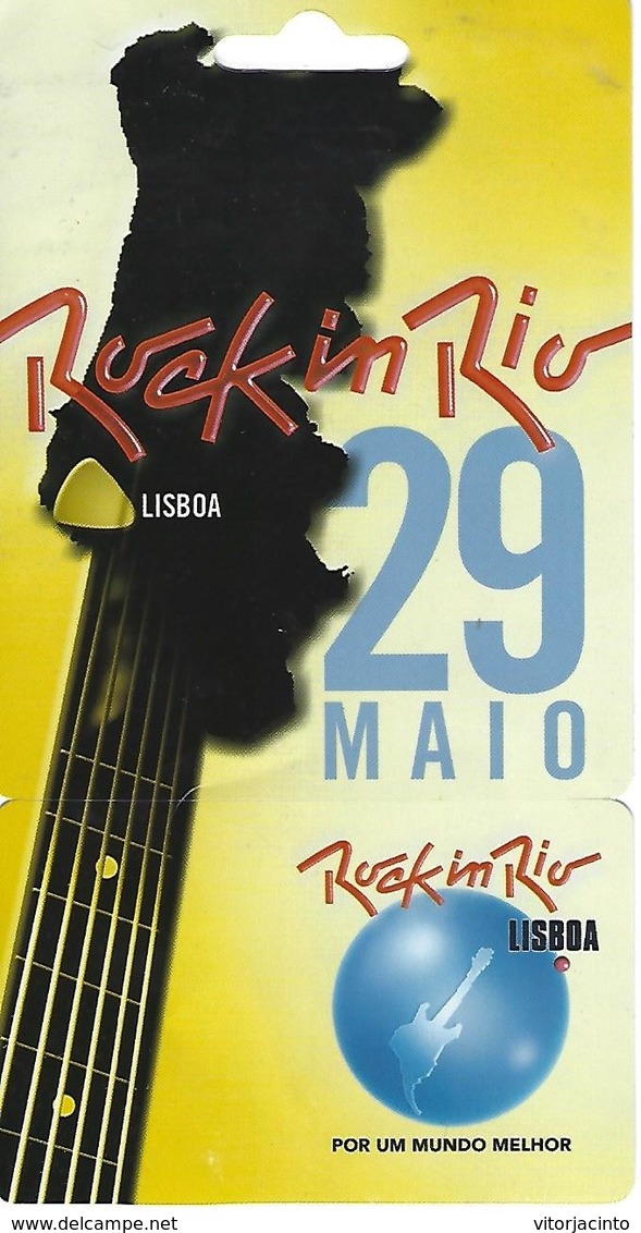 Ticket Rock In Rio - Lisbon - Portugal - Autres & Non Classés