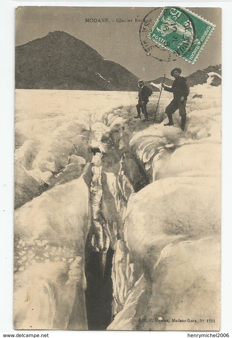 73 Savoie - Modane Glacier Renand Alpin Alpinistes Maurienne Ed Montaz - Modane