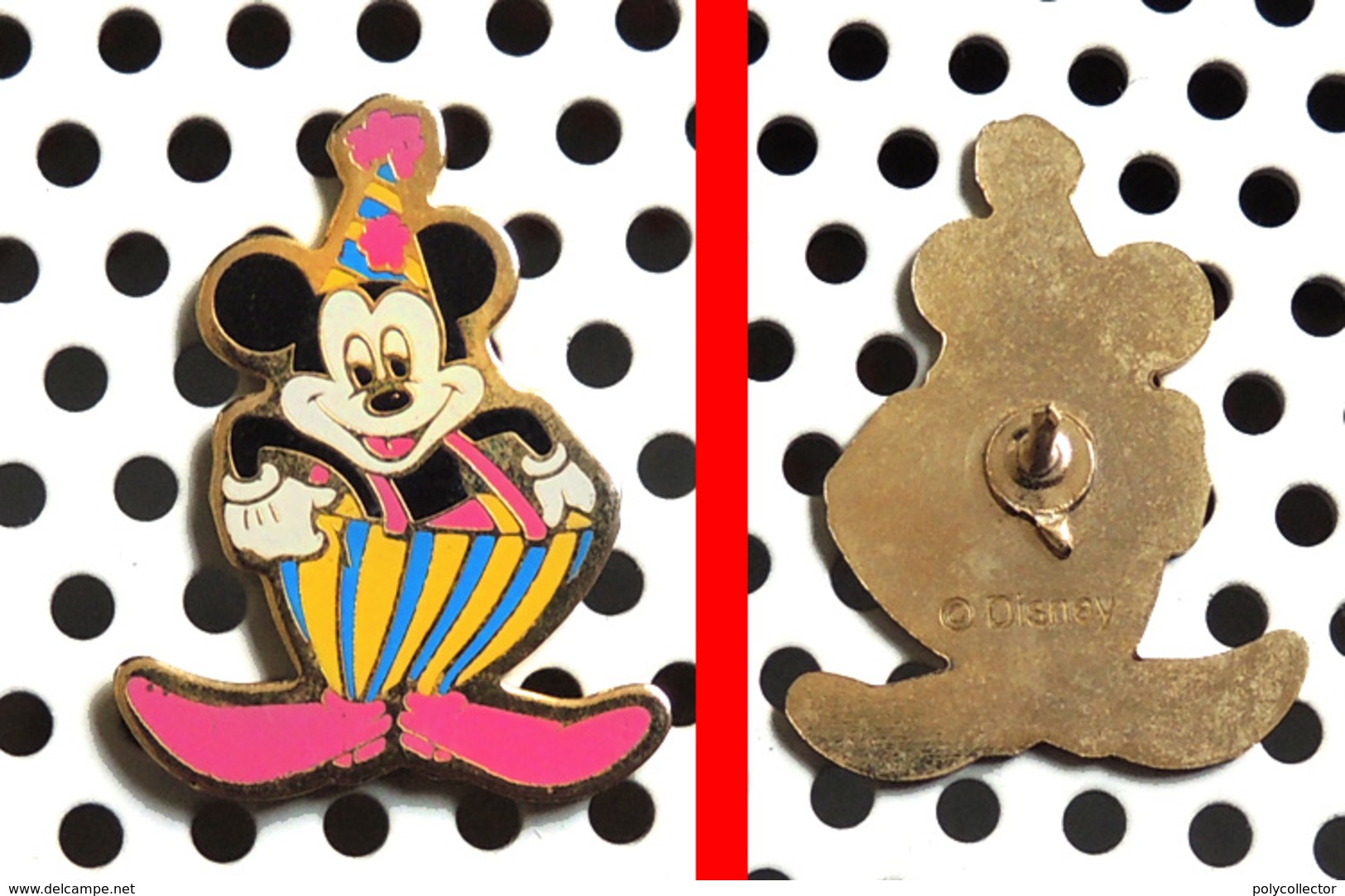 1 Pin's Disney Mickey Fait Le Clown - Disney