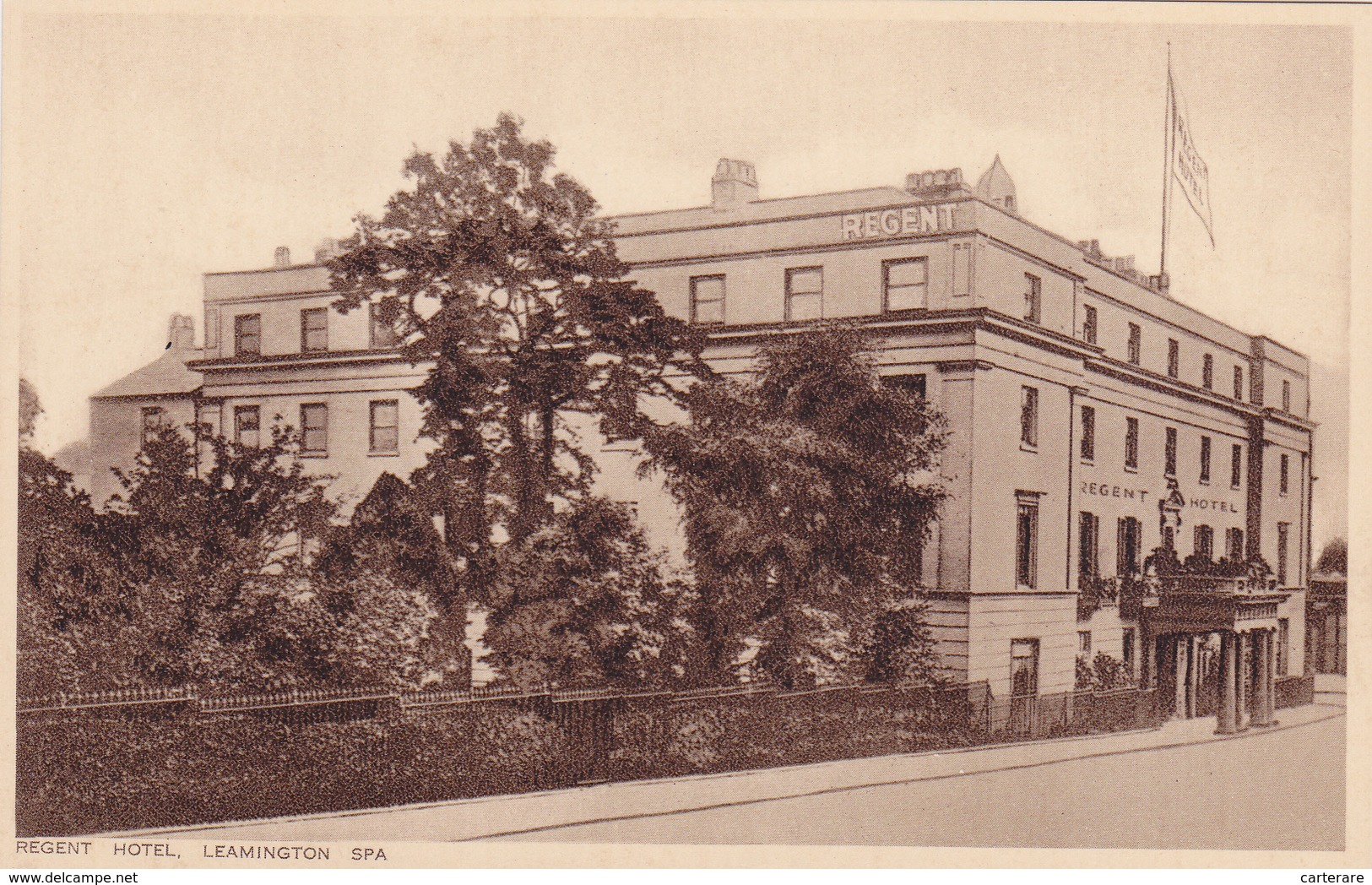 ROYAUME-UNI,ANGLETERRE,UN ITED KINGDOM,ENGLAND,ROYAL LEAMINGTON SPA,WEST MIDLANDS,carte Photo,REGENT HOTEL,1900 - Otros & Sin Clasificación