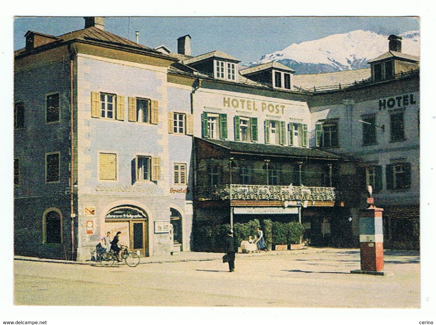 LIENZ:  HOTEL  POST  -  NACH  ITALIEN  -  KLEINFORMAT - Hotels & Gaststätten