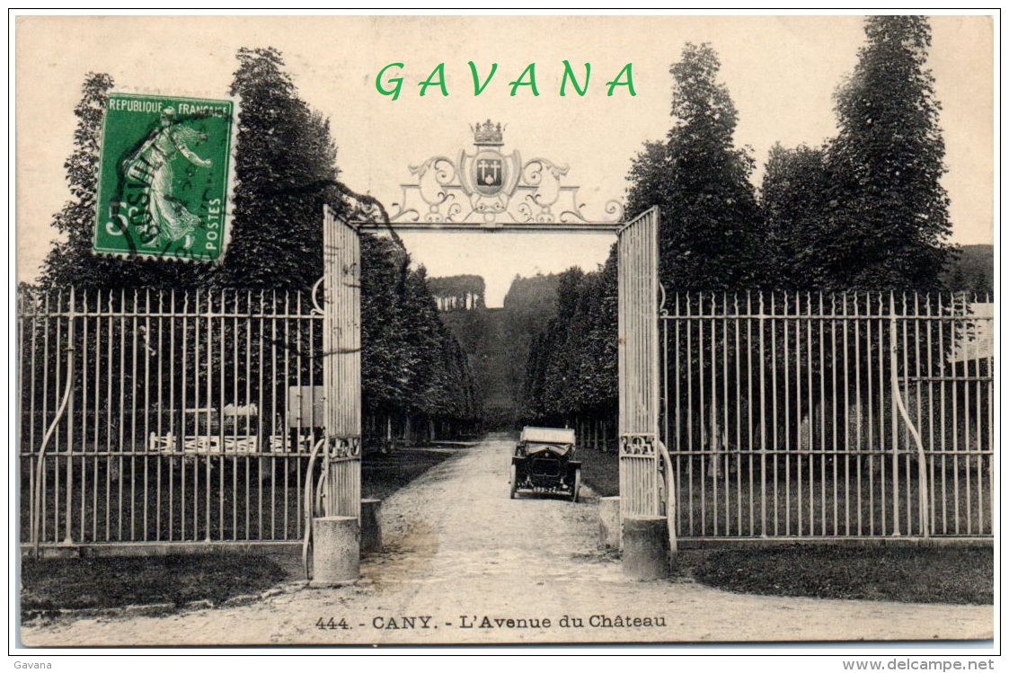 76 CANY - L'avenue Du Chateau - Cany Barville