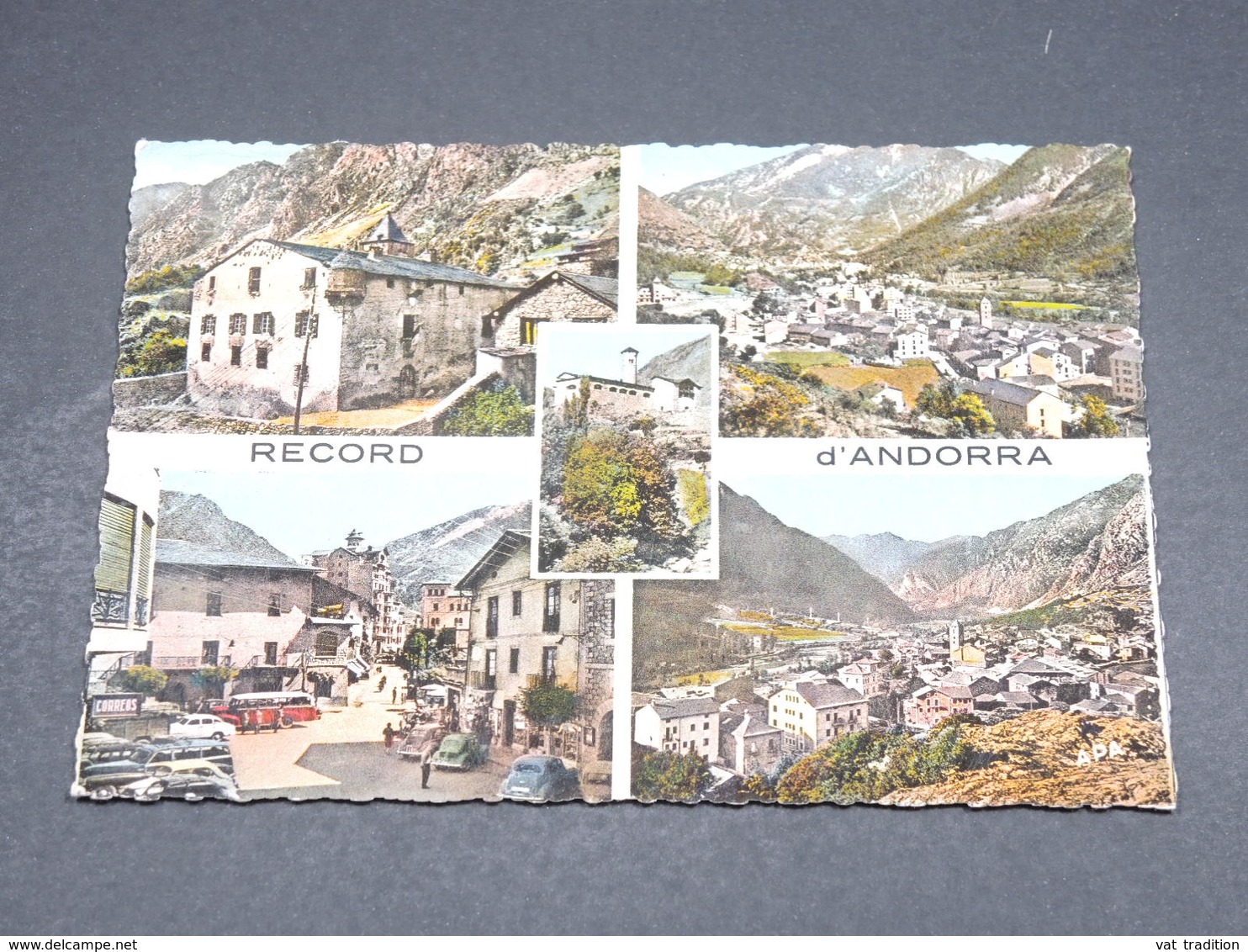 ANDORRE - Oblitération De Andorre La Vieille Sur Carte Postale Pour La France En 1960 - L 18335 - Briefe U. Dokumente