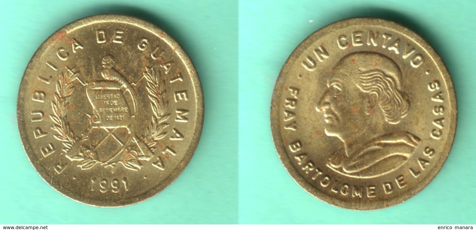 GUATEMALA - Mini-set:  1, 5 And 10 Centavos 1991 - KM# 275.3 , 276.4 , 277.7    Unc - Guatemala