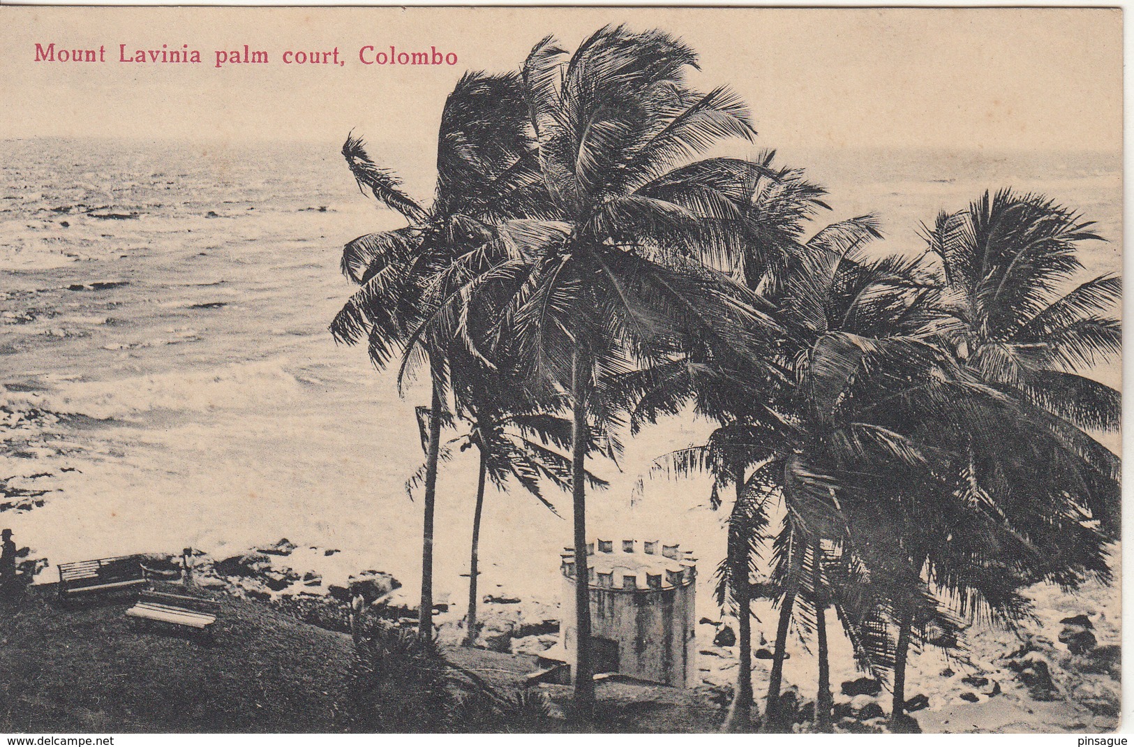 COLONBO - Mount Lavinia Palm Court - Sri Lanka (Ceylon)