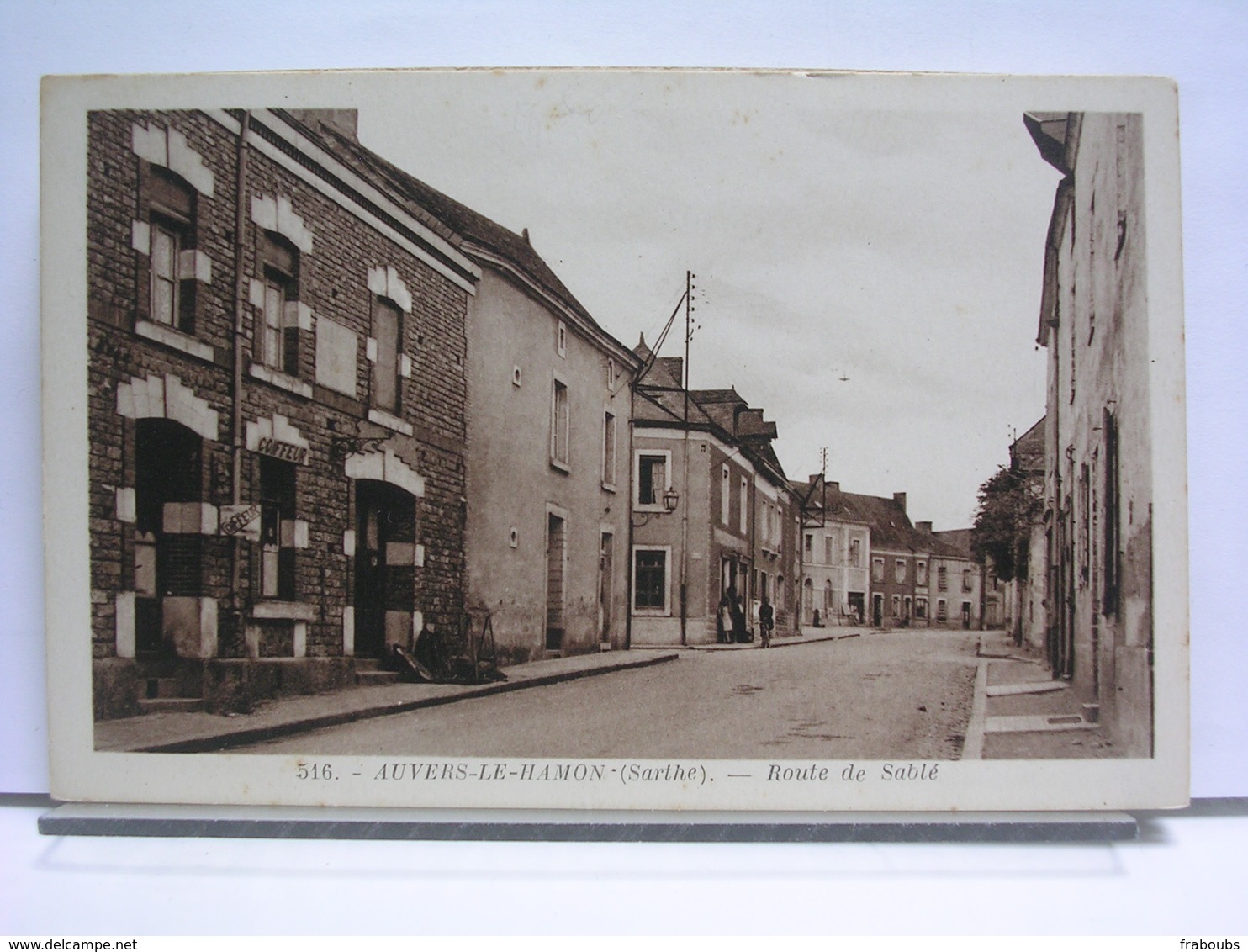 72 - AUVERS LE HAMON - ROUTE DE SABLE - Autres & Non Classés