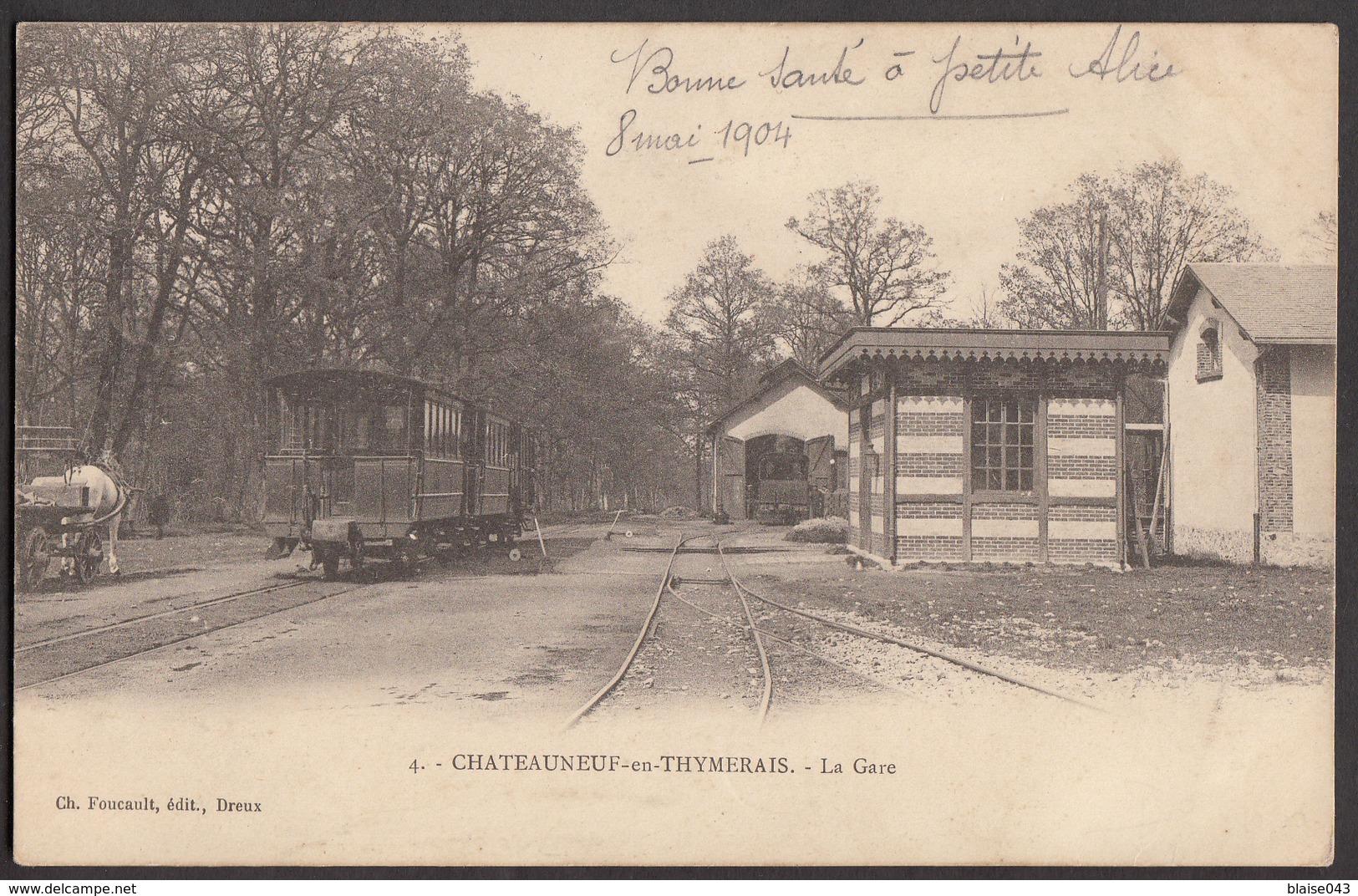 CHATEAUNEUF EN THYMERAIS - La Gare - Châteauneuf