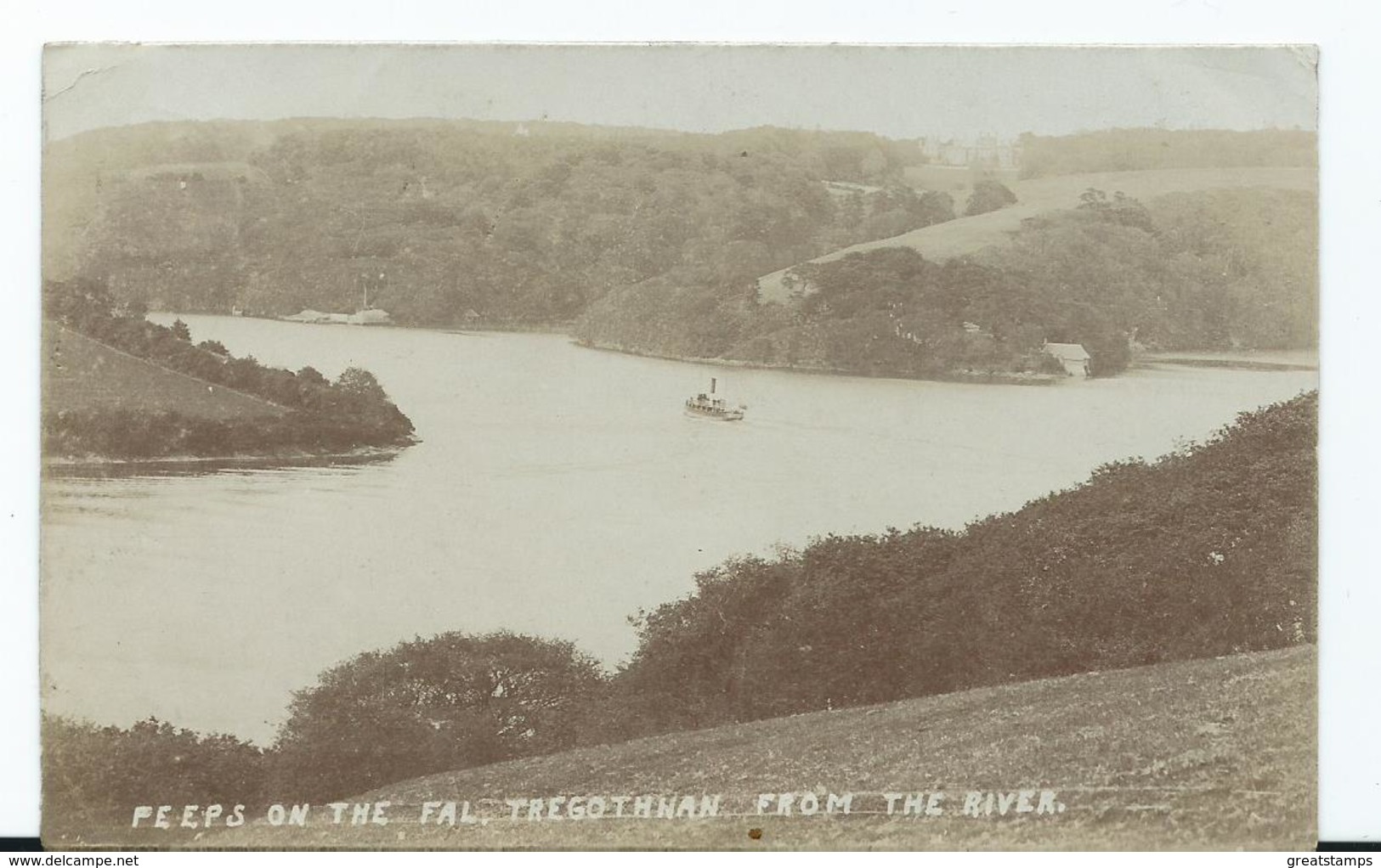 Postcard Cornwall Falmouth Tregothian Rp Posted 1913  Nice Downey Head  Published E.a.bragg - Falmouth