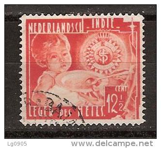 Nederlands Indie Netherlands Indies Dutch Indies 224 Used ; Leger Des Heils, Salvation Army 1936 - Indes Néerlandaises