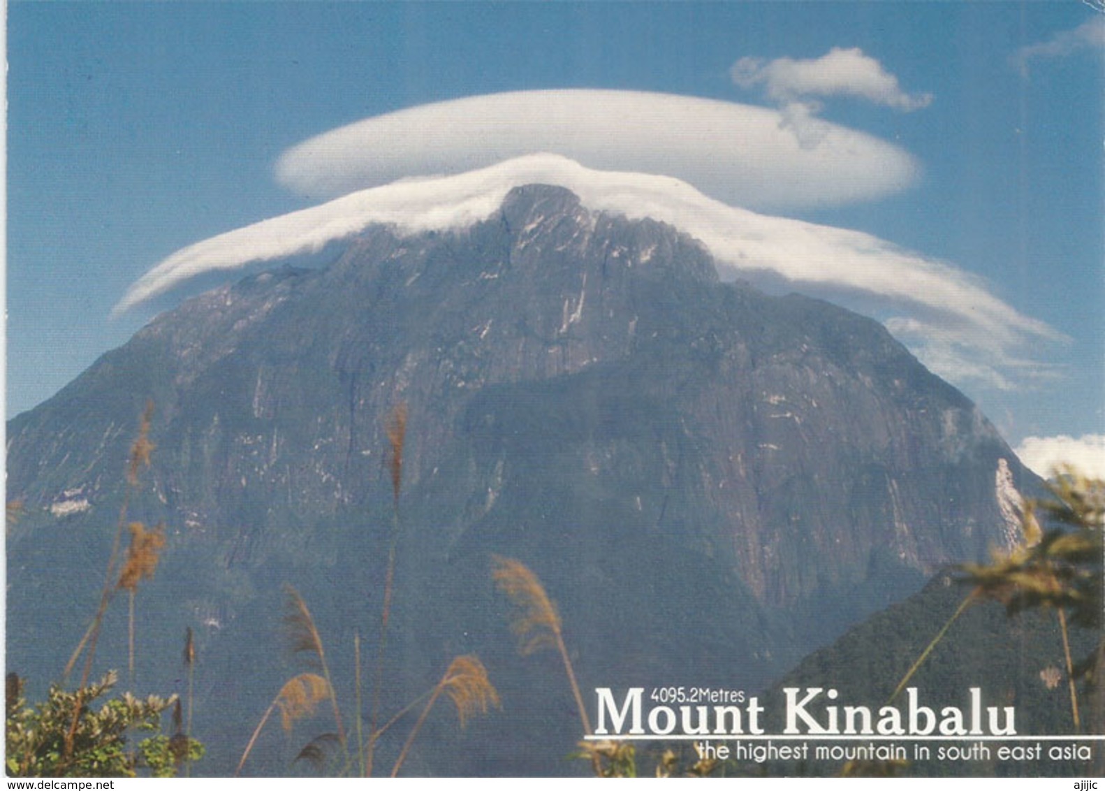 Mount Kinabalu, 4095 M. Sabah. The Highest Mountain In South-East Asia,, Carte Postale Neuve, Non Circulée - Alpinisme