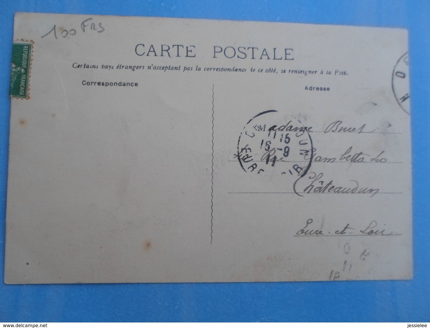 Carte Postale Denain Sortie Des Ateliers Cail - Industrie