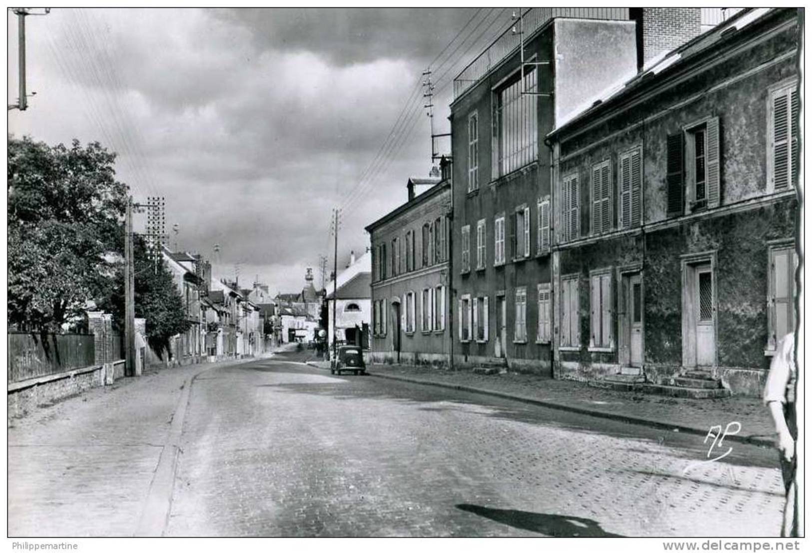 78 - Bonnières : Rue Marcel Sembat - Voitures (????) - Bonnieres Sur Seine