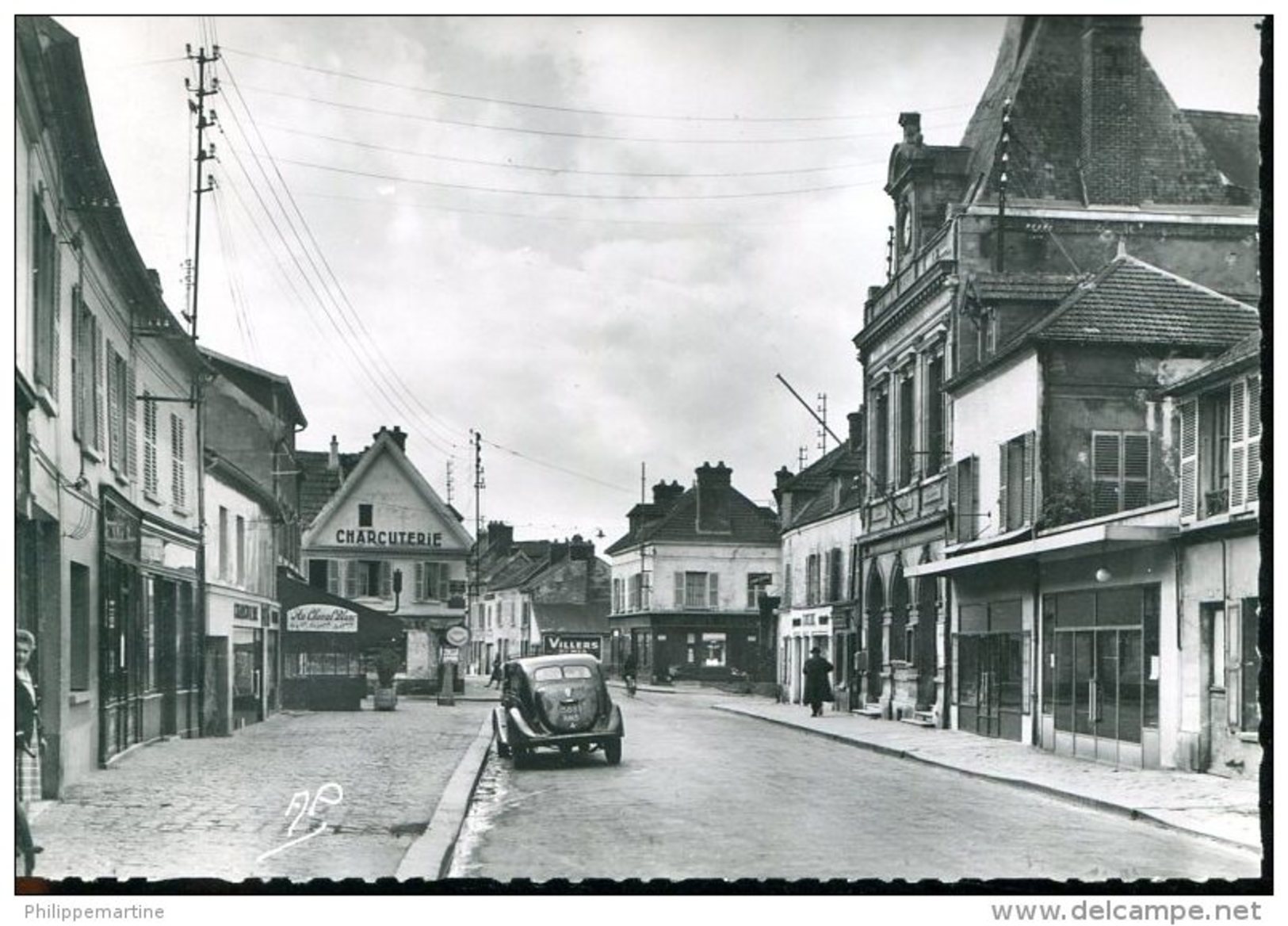 78 - Bonnières : Rue Georges Herrewyn - Bonnieres Sur Seine