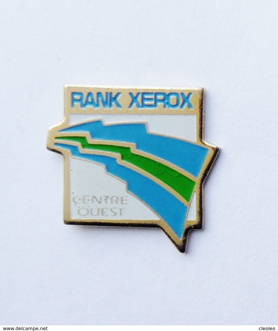 Pin's Carte De Bretagne Rank Xeros Centre Ouest - Villes