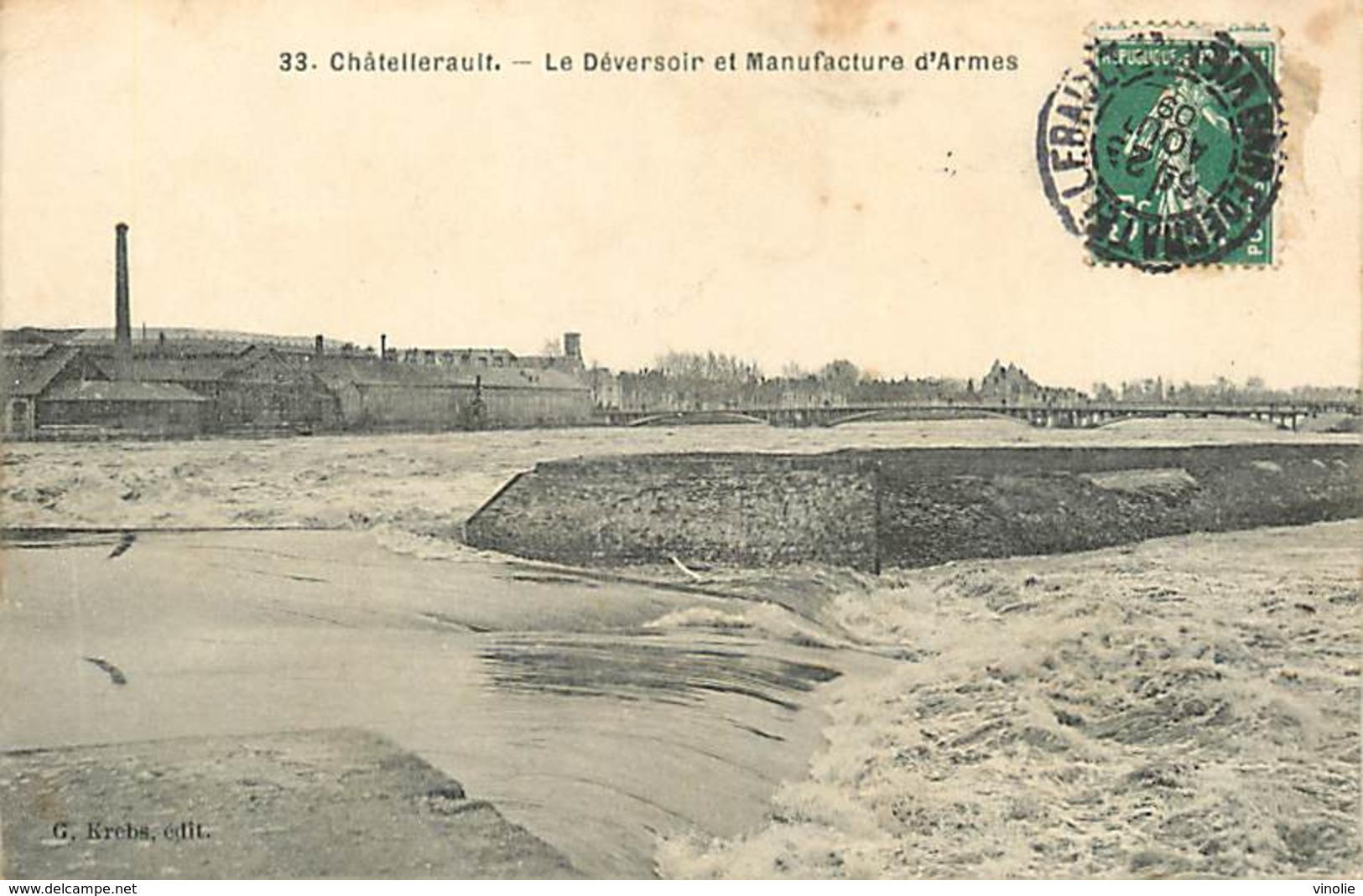 PIE18-BE-3144 :  CHATELLERAULT. MANUFACTURE D'ARMES - Chatellerault