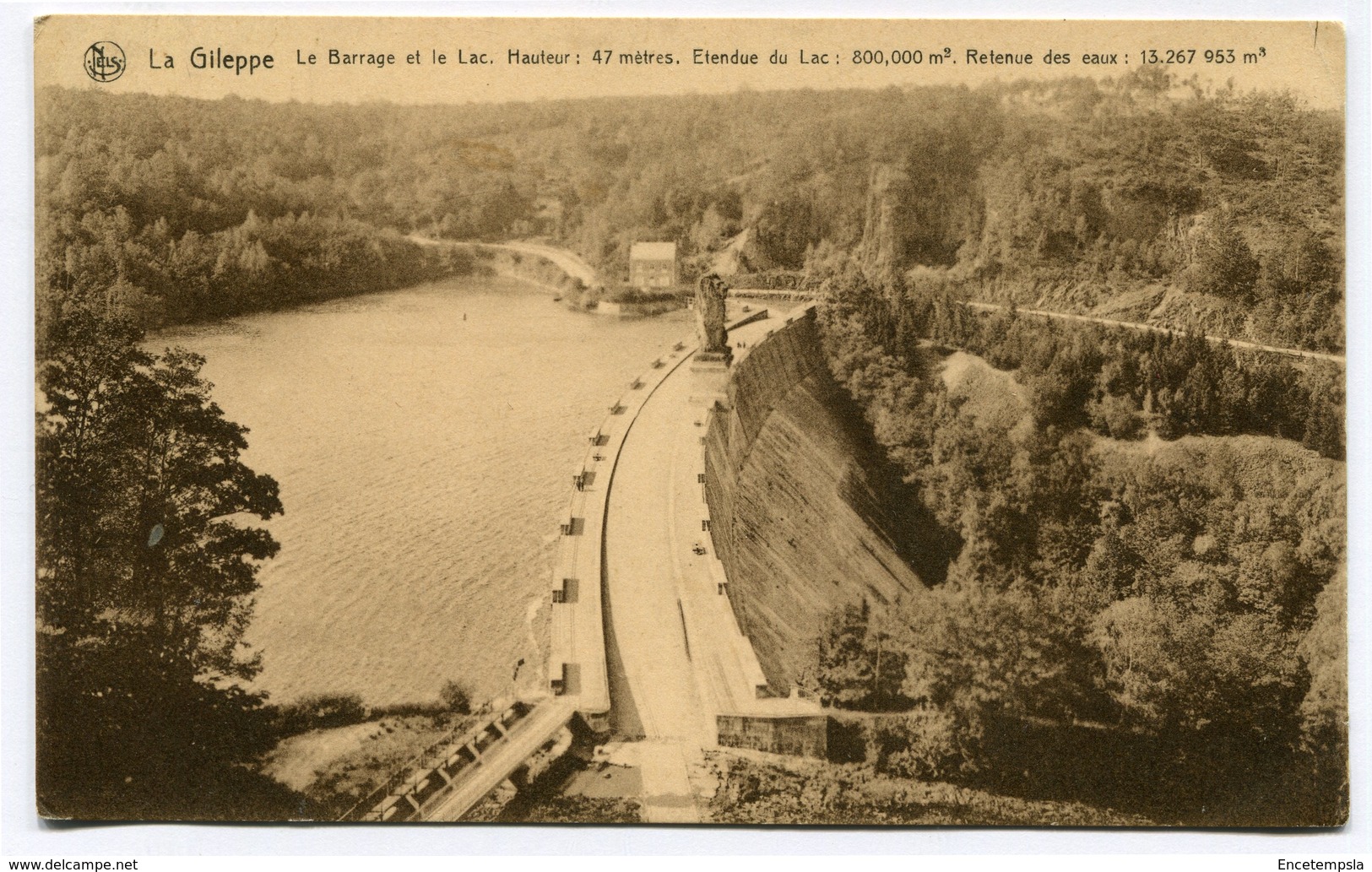 CPA - Carte Postale - Belgique - Liège - La Gileppe - Le Barrage Et Le Lac-1935 (CP3514) - Gileppe (Barrage)