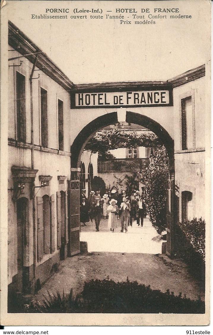 44  PORNIC   -  HOTEL DE FRANCE - Pornic