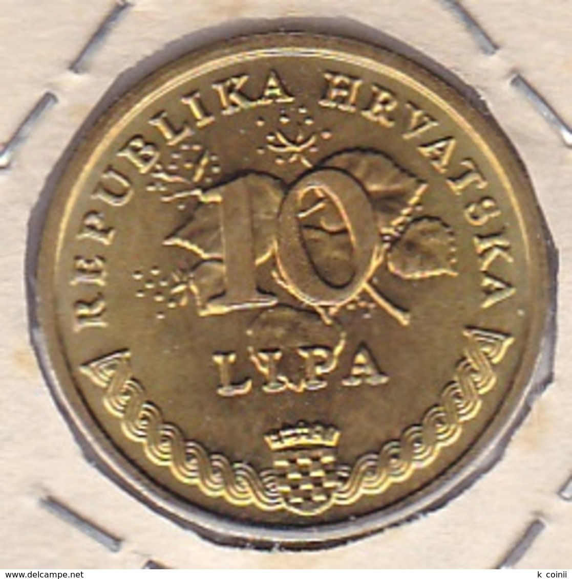 Croatia - 10 Lipa 1993 Flowers - UNC - Croatia