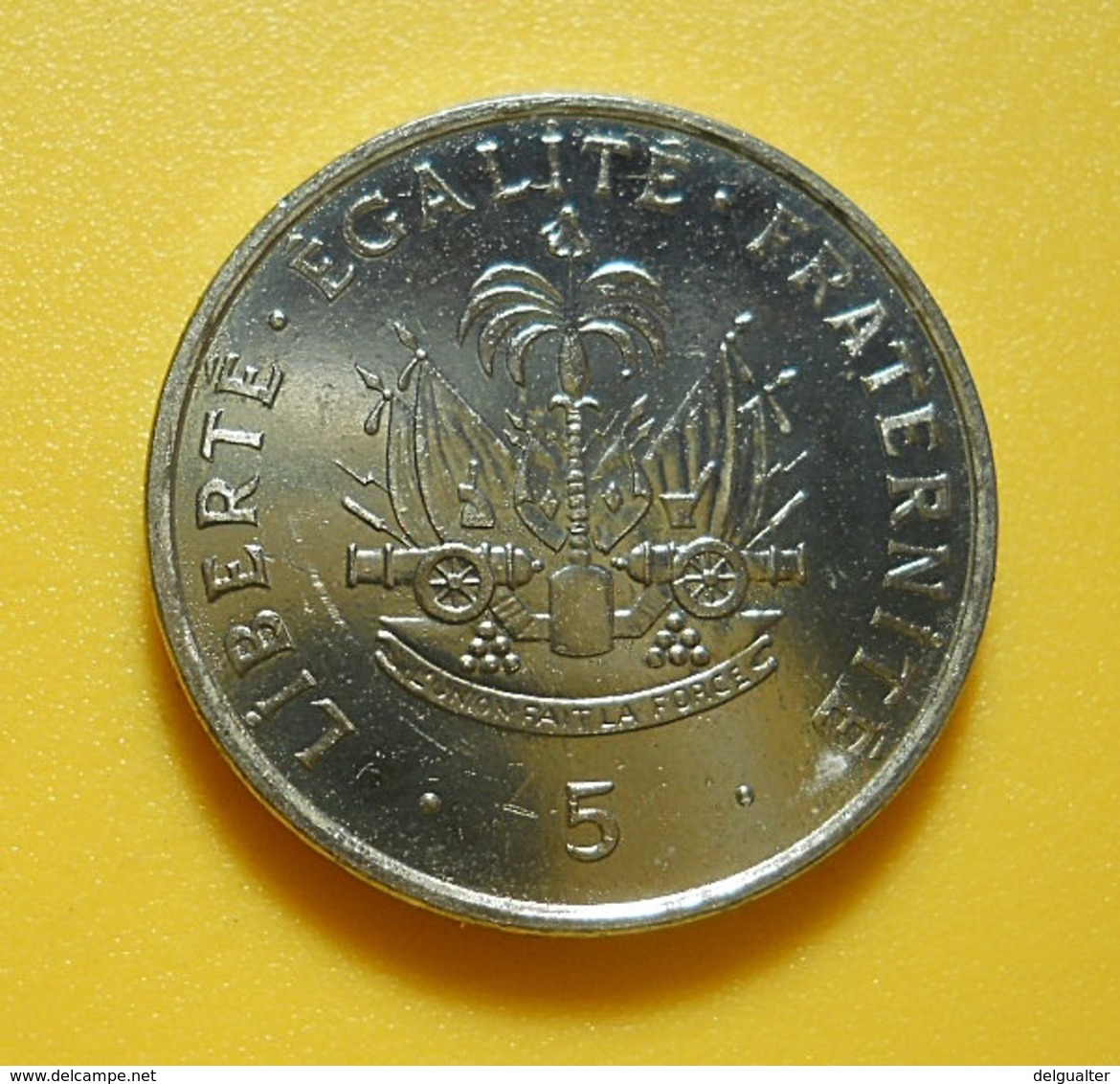 Haiti 5 Centimes 1995 Varnished - Haïti