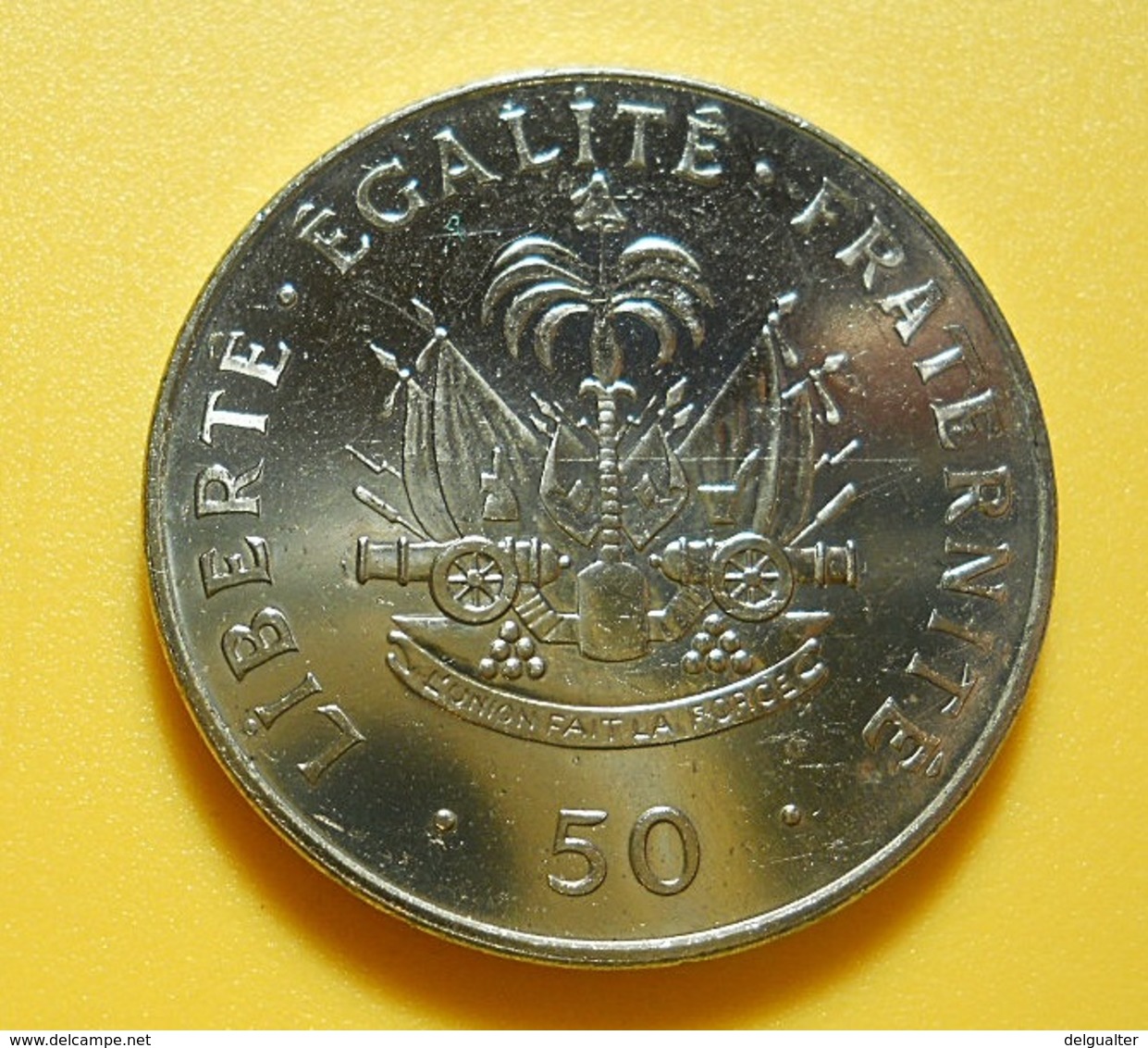 Haiti 50 Centimes 1995 Varnished - Haiti