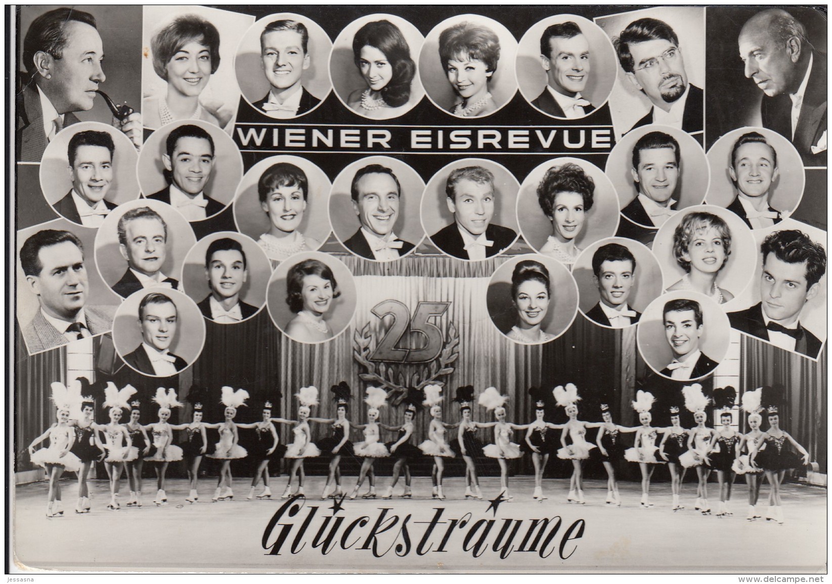 AK - Wiener Eisrevue 1963 - Glücksträume - Eiskunstlauf