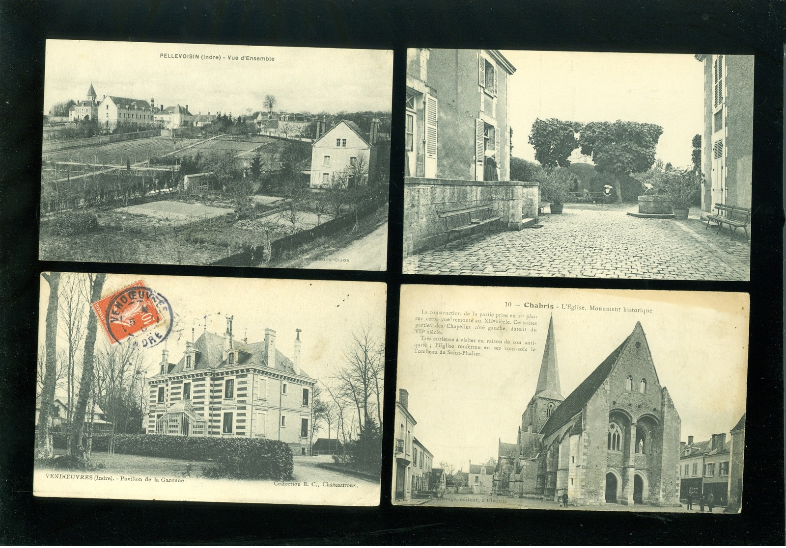 Lot De 60 Cartes Postales De France  Indre       Lot Van 60 Postkaarten Van Frankrijk ( 36 ) - 60 Scans - 5 - 99 Cartes