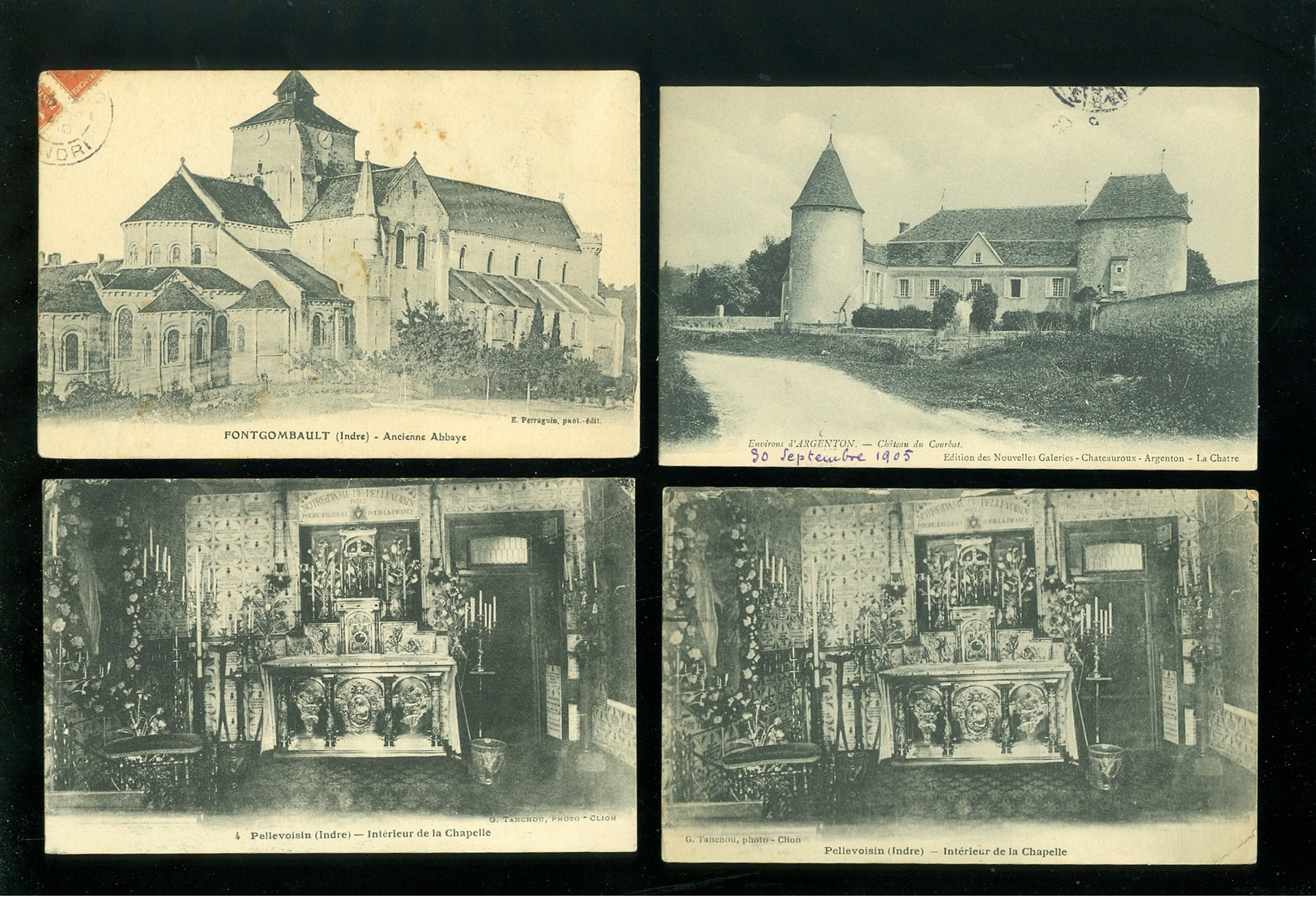 Lot de 60 cartes postales de France  Indre       Lot van 60 postkaarten van Frankrijk ( 36 ) - 60 scans