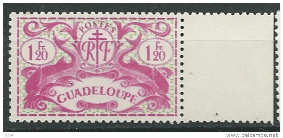 Guadeloupe   - Yvert N° 186 **  Bdf  - Aab16901 - Unused Stamps