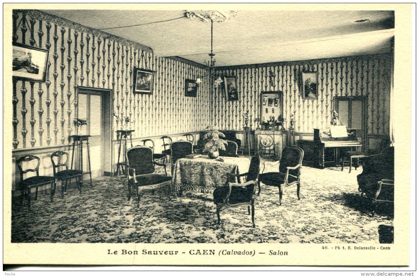 N°994 A -cpa Le Bon Sauveur De Caen -salon- - Caen