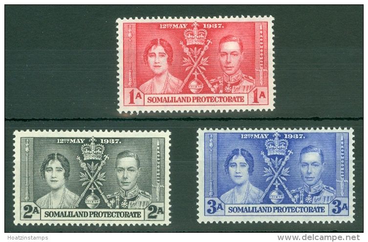 Somaliland Protectorate: 1937   Coronation     MNH - Somaliland (Protectorate ...-1959)