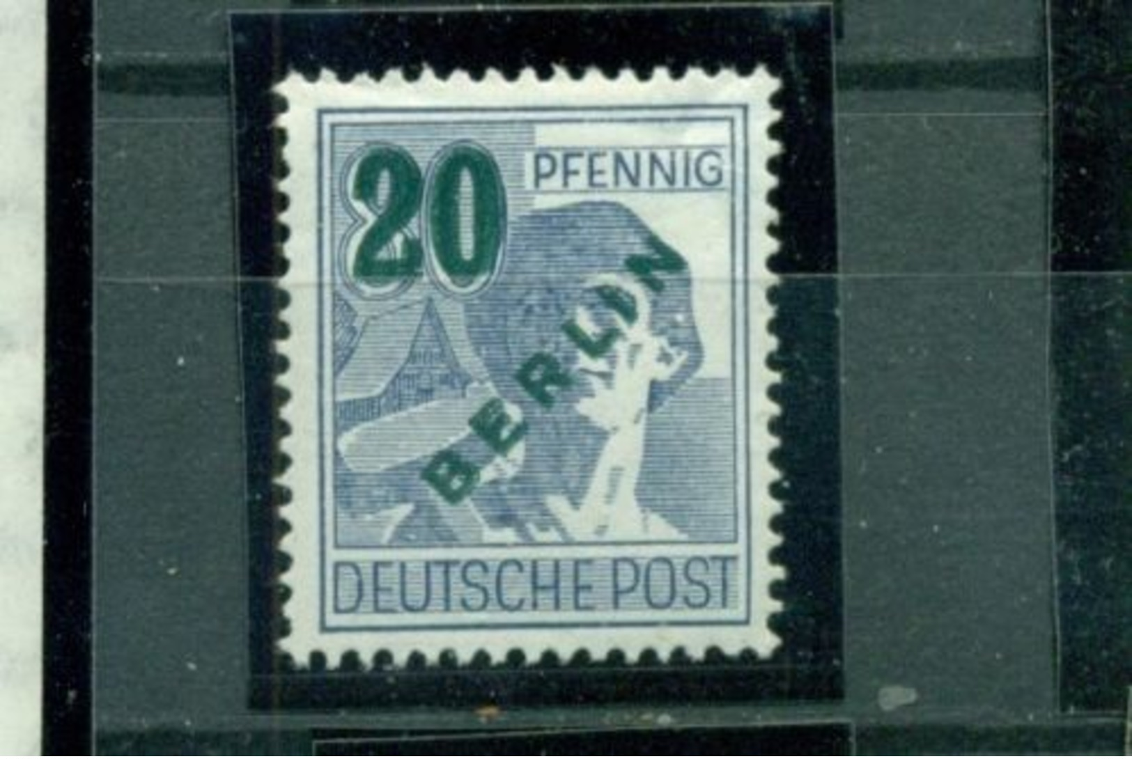 Berlin Auf Arbeiterserie Nr. 66 Falz * - Unused Stamps