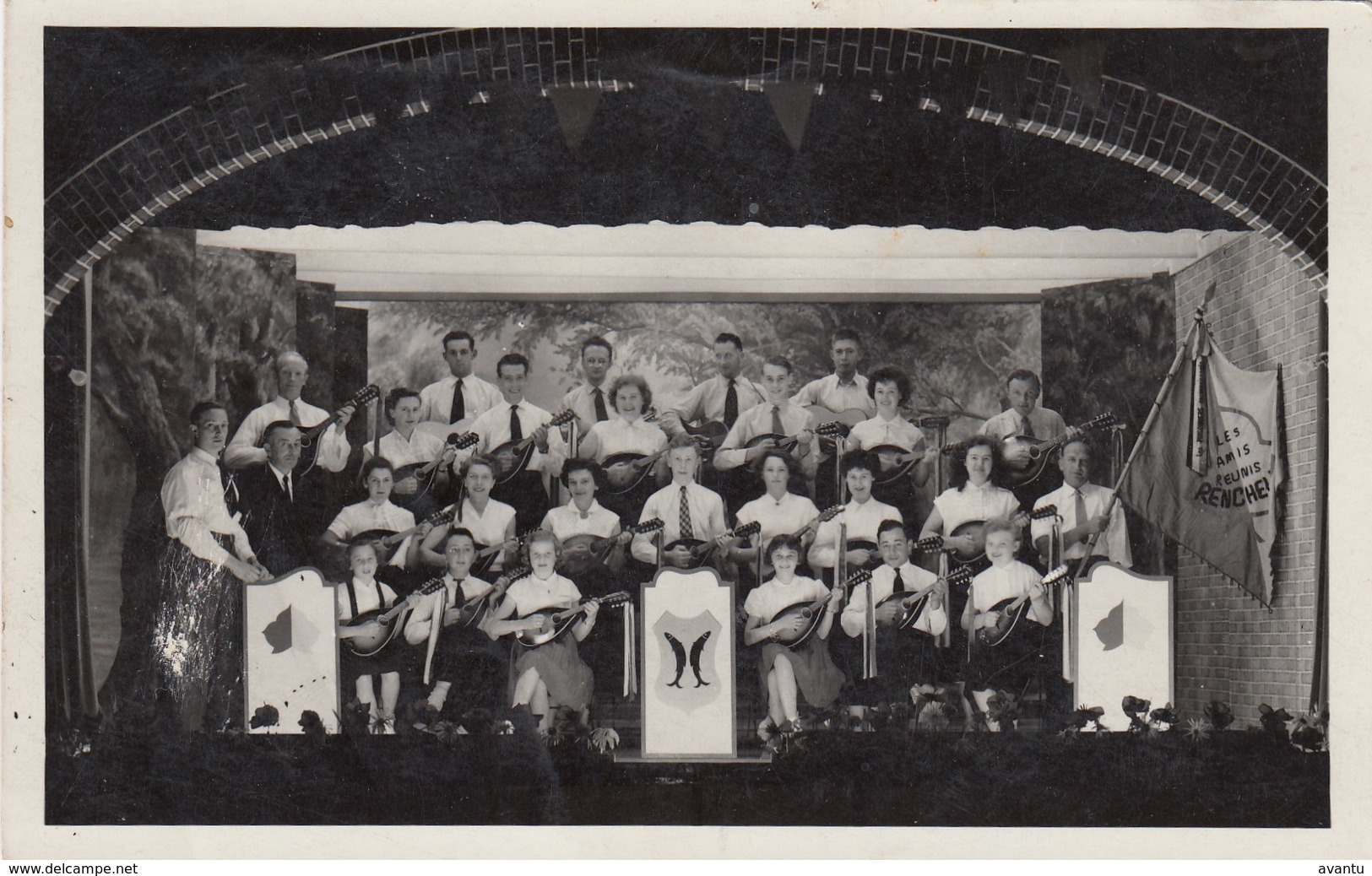 RENCHEUX / VIELSALM / LUXEMBOURG / LES AMIS REUNIS / ORCHESTRE / CARTE PHOTO - Vielsalm