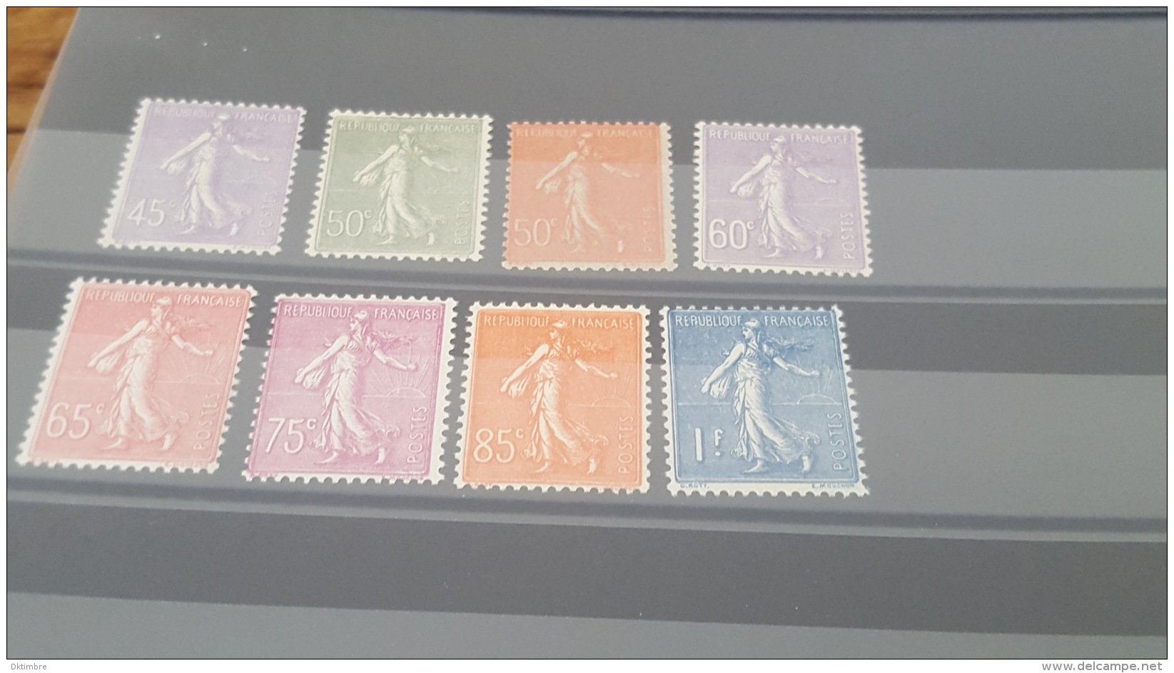 LOT 401046 TIMBRE DE FRANCE NEUF** N°197 A 205  SAUF 203 VALEUR 101 EUROS - Unused Stamps