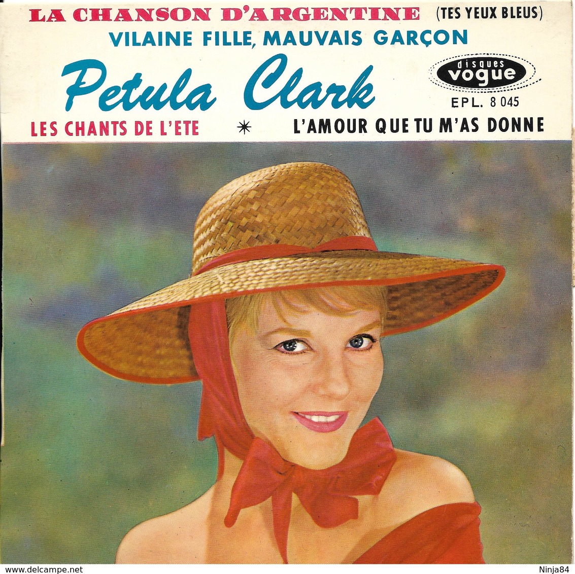 EP 45 RPM (7")  Petula Clark / Serge Gainsbourg   "  La Chanson D'Argentine  " - Other - French Music