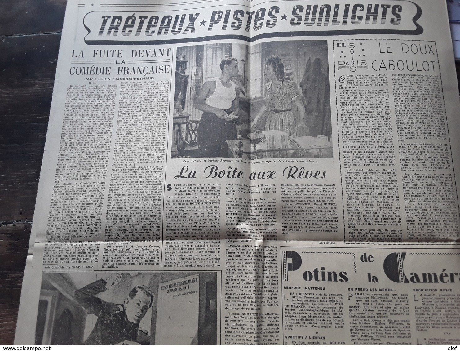 Journal CONCORDE Hebdomadaire Republicain Politique Et Littéraire 23 Aout 1945 Procès PETAIN ,Postdam,philatelie 6 Pages - Altri & Non Classificati