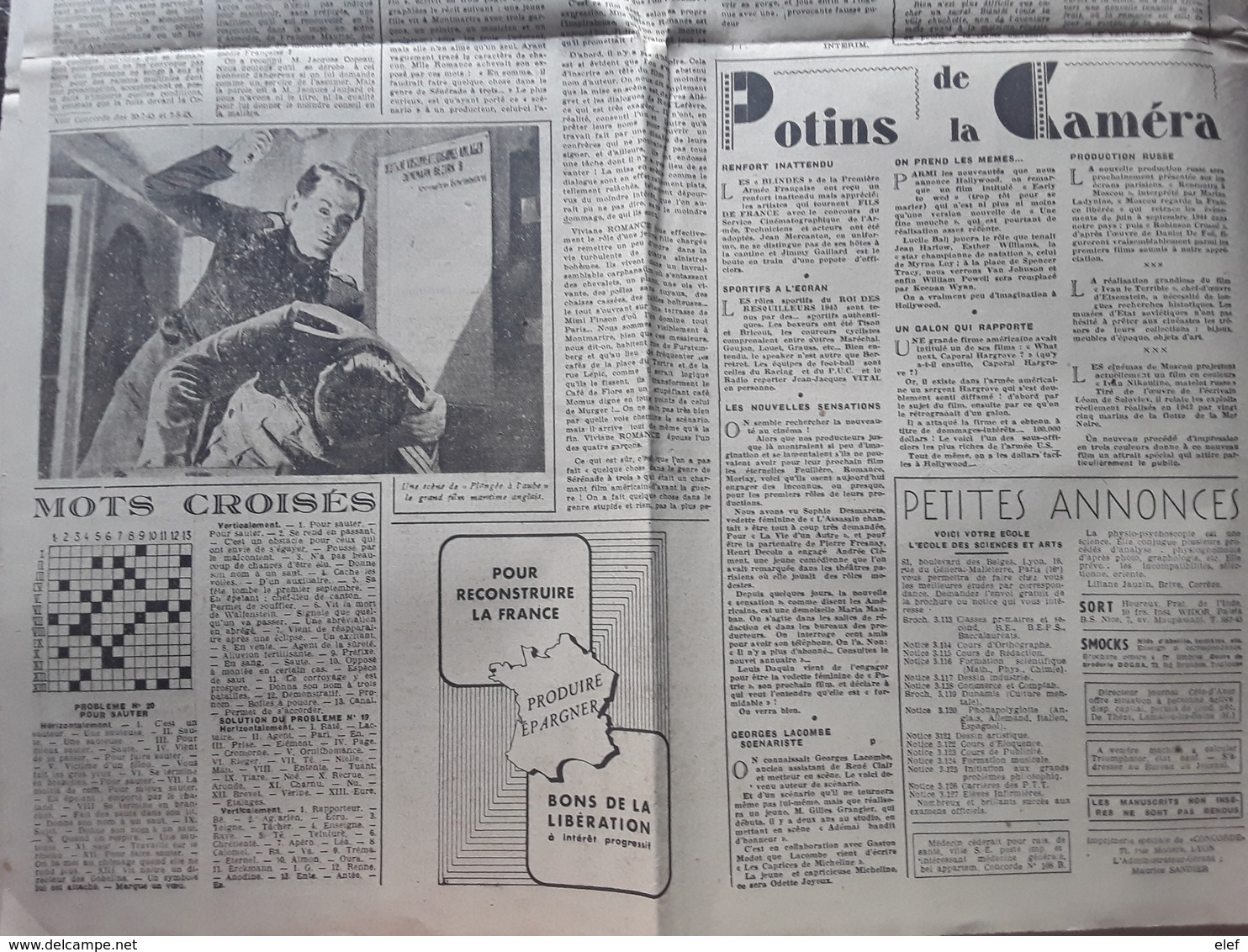 Journal CONCORDE Hebdomadaire Republicain Politique Et Littéraire 23 Aout 1945 Procès PETAIN ,Postdam,philatelie 6 Pages - Altri & Non Classificati