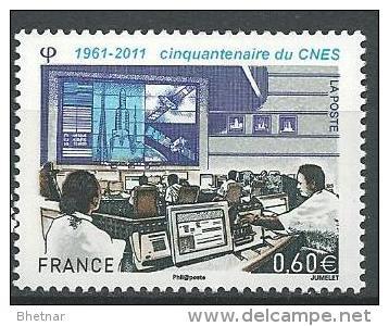 FR YT 4604 " Cinquantenaire Du CNES " 2011 Neuf** - Nuevos