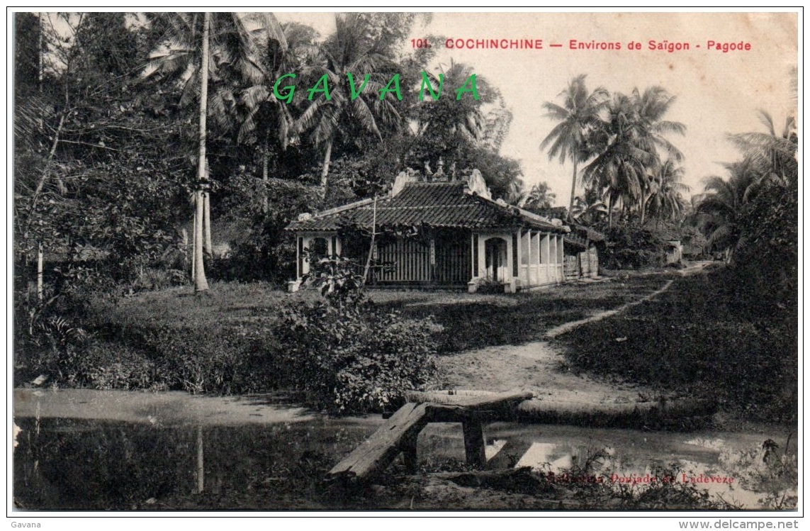 COCHINCHINE - Environs De SAIGON - Pagode - Vietnam