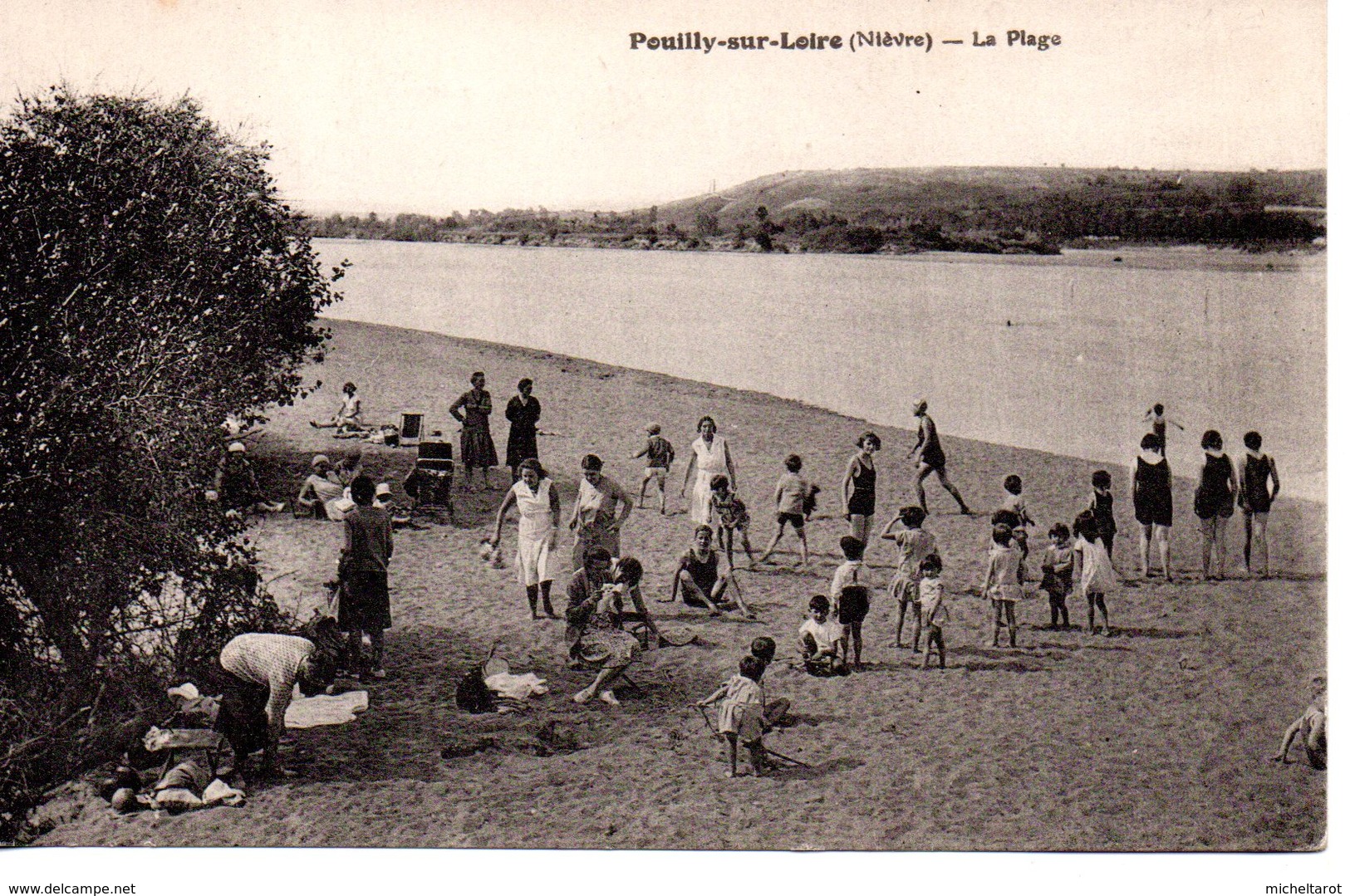 Nièvre : Pouilly Sur Loire : La Plage - Pouilly Sur Loire