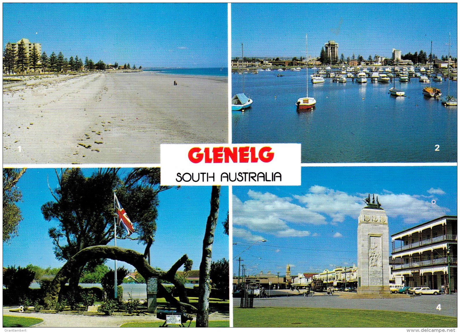 Glenelg, Adelaide Multiview, South Australia Unused - Adelaide