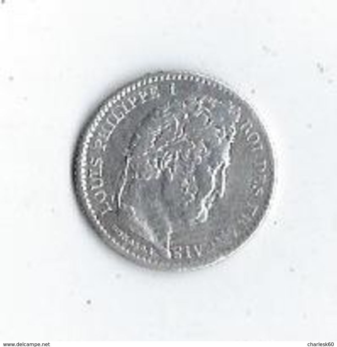 Louis Philippe 25 Centimes Argent 1845 B - 25 Centimes