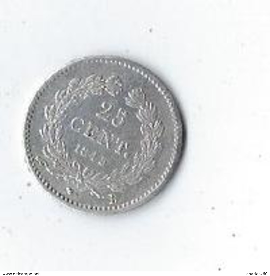 Louis Philippe 25 Centimes Argent 1845 B - 25 Centimes